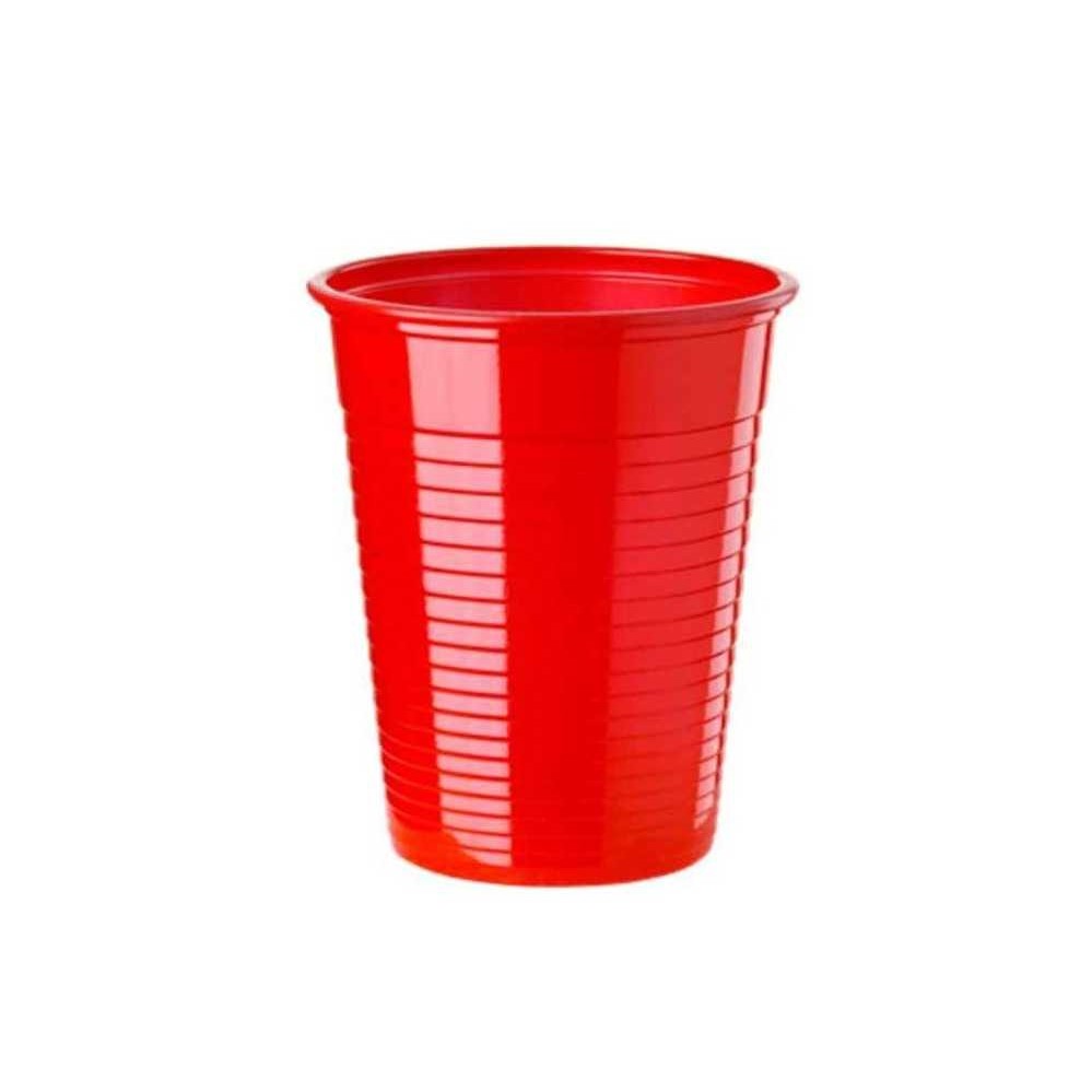 Bicchiere Monouso in Plastica 180 ml Rosso - 100 pz - Max Signorello