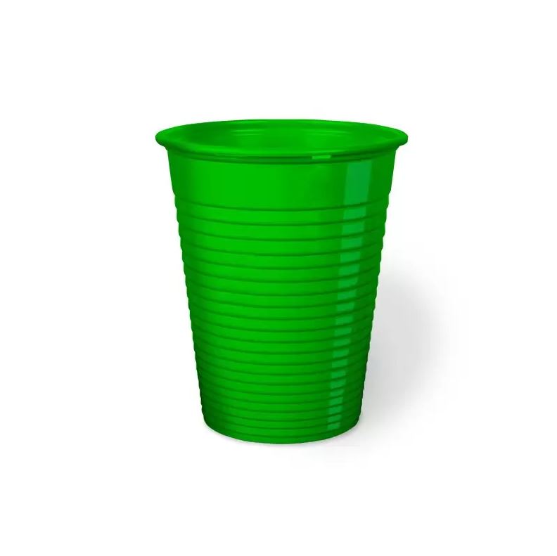 Tazza Per Bambini Wilhelm Kimmel 180 Ml | Plastica Resistente Verde | Infrangibile E Impilabile | Stoviglie Riutilizzabili Per Casa, Campeggio E Picnic