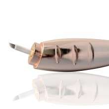 Pinkiou 50 Pz Microblading lama trucco permanente del sopracciglio del tatuaggio manuale Needle Pin Bevel (18 pin