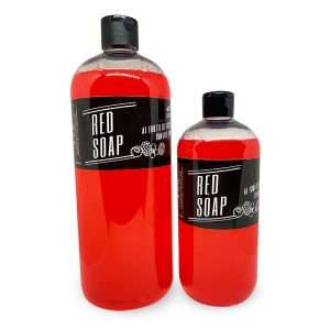 red-soap