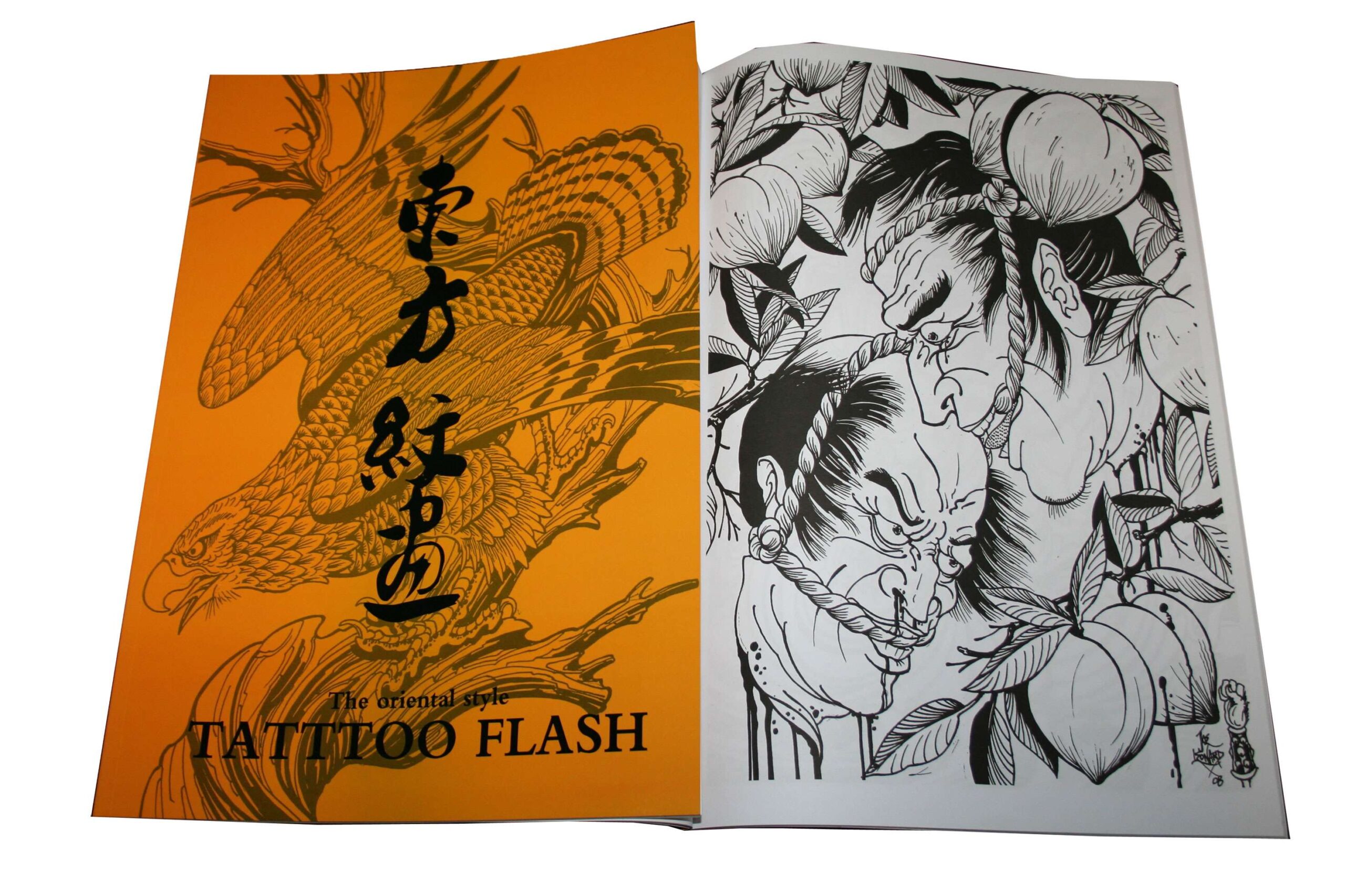 The Oriental Style Tattoo Flash