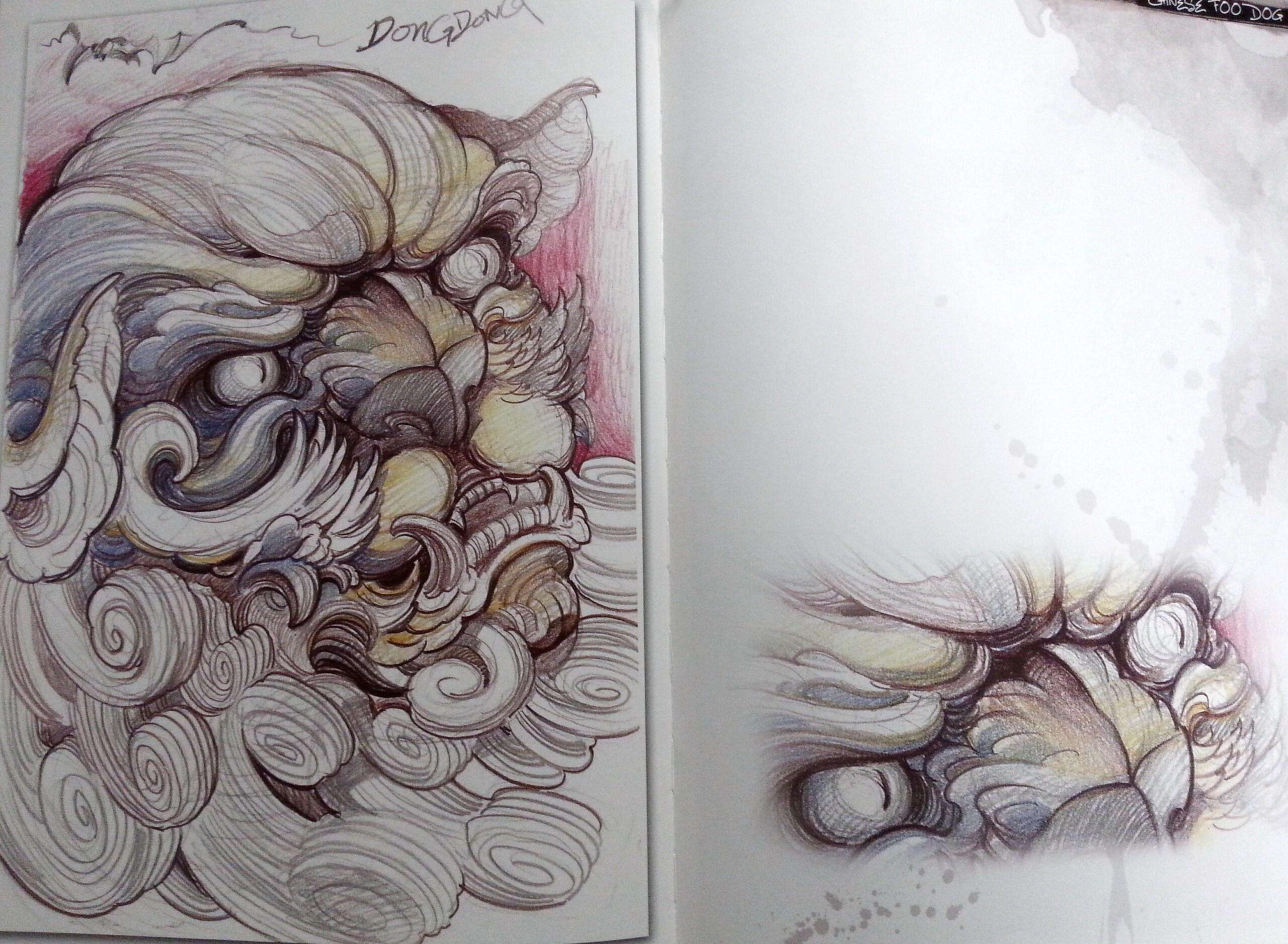 Chinese Foo Dog Book